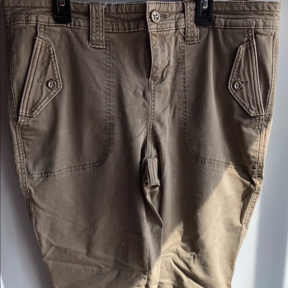 Torrid Ankle Cropped Military Pants